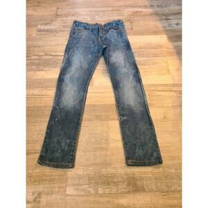 Crazy 8 size 10 rocker acid wash straight leg kids jeans